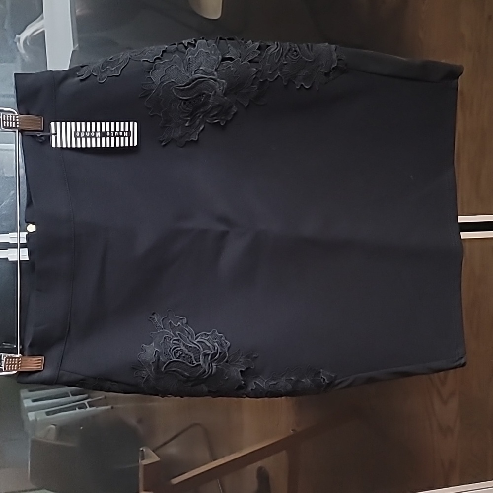 Women's Black Pencil Skirt Size L